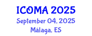 International Conference on Optical Metrology and Applications (ICOMA) September 04, 2025 - Málaga, Spain