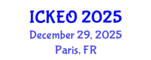 International Conference on Knowledge Engineering and Ontology (ICKEO) December 29, 2025 - Paris, France