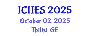 International Conference on Industrial, Information and Engineering Systems (ICIIES) October 02, 2025 - Tbilisi, Georgia