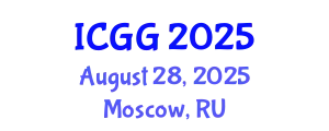 International Conference on Gas Geochemistry (ICGG) August 28, 2025 - Moscow, Russia