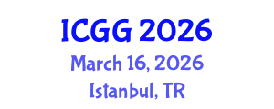 International Conference on Gas Geochemistry (ICGG) March 16, 2026 - Istanbul, Turkey