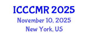 International Conference on Cardiology and Cardiovascular Medicine Research (ICCCMR) November 10, 2025 - New York, United States