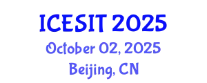 International Conference on Embedded Systems and Intelligent Technology (ICESIT) October 02, 2025 - Beijing, China