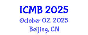 International Conference on Marine Biology (ICMB) October 02, 2025 - Beijing, China