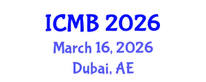 International Conference on Marine Biology (ICMB) March 16, 2026 - Dubai, United Arab Emirates