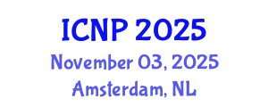 International Conference on Natural Products (ICNP) November 03, 2025 - Amsterdam, Netherlands