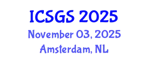 International Conference on Smart Grid Systems (ICSGS) November 03, 2025 - Amsterdam, Netherlands