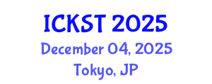 International Conference on Knowledge and Smart Technology (ICKST) December 04, 2025 - Tokyo, Japan