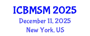 International Conference on Bridge Maintenance, Safety and Management (ICBMSM) December 11, 2025 - New York, United States