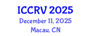 International Conference on Computer and Robot Vision (ICCRV) December 11, 2025 - Macau, China