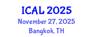 International Conference on Applied Linguistics (ICAL) November 27, 2025 - Bangkok, Thailand