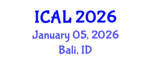 International Conference on Applied Linguistics (ICAL) January 05, 2026 - Bali, Indonesia