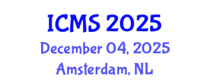 International Conference on Marketing Studies (ICMS) December 04, 2025 - Amsterdam, Netherlands