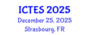 International Conference on Teaching and Education Sciences (ICTES) December 25, 2025 - Strasbourg, France