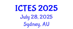 International Conference on Teaching and Education Sciences (ICTES) July 28, 2025 - Sydney, Australia
