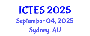 International Conference on Teaching and Education Sciences (ICTES) September 04, 2025 - Sydney, Australia