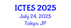 International Conference on Teaching and Education Sciences (ICTES) July 24, 2025 - Tokyo, Japan