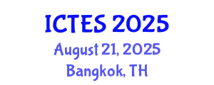 International Conference on Teaching and Education Sciences (ICTES) August 21, 2025 - Bangkok, Thailand