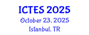 International Conference on Teaching and Education Sciences (ICTES) October 23, 2025 - Istanbul, Turkey