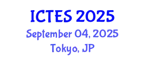 International Conference on Teaching and Education Sciences (ICTES) September 04, 2025 - Tokyo, Japan
