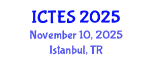 International Conference on Teaching and Education Sciences (ICTES) November 10, 2025 - Istanbul, Turkey