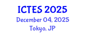 International Conference on Teaching and Education Sciences (ICTES) December 04, 2025 - Tokyo, Japan