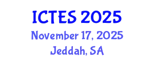 International Conference on Teaching and Education Sciences (ICTES) November 17, 2025 - Jeddah, Saudi Arabia