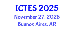 International Conference on Teaching and Education Sciences (ICTES) November 27, 2025 - Buenos Aires, Argentina