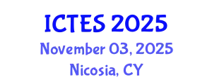 International Conference on Teaching and Education Sciences (ICTES) November 03, 2025 - Nicosia, Cyprus