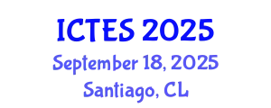 International Conference on Teaching and Education Sciences (ICTES) September 18, 2025 - Santiago, Chile