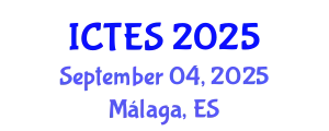 International Conference on Teaching and Education Sciences (ICTES) September 04, 2025 - Málaga, Spain