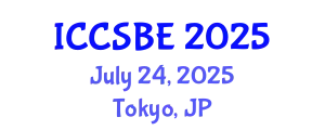 International Conference on Cognitive, Social and Behavioural Sciences (ICCSBE) July 24, 2025 - Tokyo, Japan