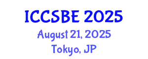 International Conference on Cognitive, Social and Behavioural Sciences (ICCSBE) August 21, 2025 - Tokyo, Japan