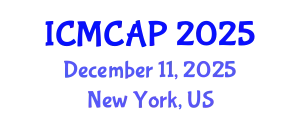 International Conference on Meteorology, Climatology and Atmospheric Physics (ICMCAP) December 11, 2025 - New York, United States