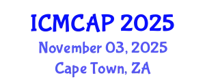 International Conference on Meteorology, Climatology and Atmospheric Physics (ICMCAP) November 03, 2025 - Cape Town, South Africa
