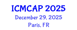 International Conference on Meteorology, Climatology and Atmospheric Physics (ICMCAP) December 29, 2025 - Paris, France