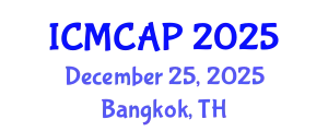 International Conference on Meteorology, Climatology and Atmospheric Physics (ICMCAP) December 25, 2025 - Bangkok, Thailand