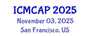 International Conference on Meteorology, Climatology and Atmospheric Physics (ICMCAP) November 03, 2025 - San Francisco, United States