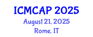 International Conference on Meteorology, Climatology and Atmospheric Physics (ICMCAP) August 21, 2025 - Rome, Italy