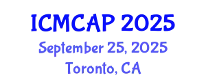 International Conference on Meteorology, Climatology and Atmospheric Physics (ICMCAP) September 25, 2025 - Toronto, Canada