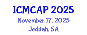 International Conference on Meteorology, Climatology and Atmospheric Physics (ICMCAP) November 17, 2025 - Jeddah, Saudi Arabia