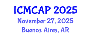 International Conference on Meteorology, Climatology and Atmospheric Physics (ICMCAP) November 27, 2025 - Buenos Aires, Argentina