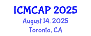 International Conference on Meteorology, Climatology and Atmospheric Physics (ICMCAP) August 14, 2025 - Toronto, Canada
