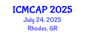International Conference on Meteorology, Climatology and Atmospheric Physics (ICMCAP) July 24, 2025 - Rhodes, Greece