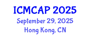 International Conference on Meteorology, Climatology and Atmospheric Physics (ICMCAP) September 29, 2025 - Hong Kong, China
