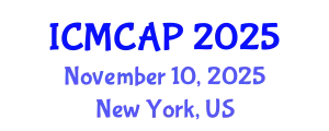 International Conference on Meteorology, Climatology and Atmospheric Physics (ICMCAP) November 10, 2025 - New York, United States
