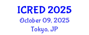 International Conference on Regional Economic Development (ICRED) October 09, 2025 - Tokyo, Japan