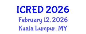 International Conference on Regional Economic Development (ICRED) February 12, 2026 - Kuala Lumpur, Malaysia