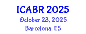 International Conference on Agricultural Biotechnology Research (ICABR) October 23, 2025 - Barcelona, Spain