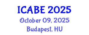 International Conference on Accounting, Business and Economics (ICABE) October 09, 2025 - Budapest, Hungary